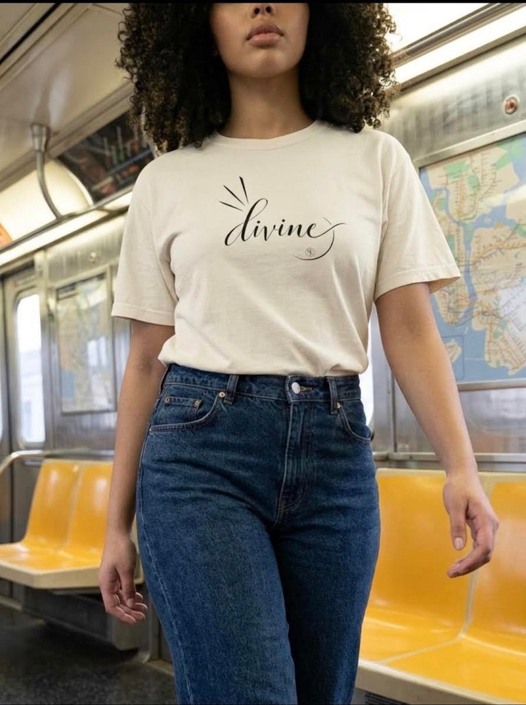 Divine | Boxy Comfort Colors® Tee