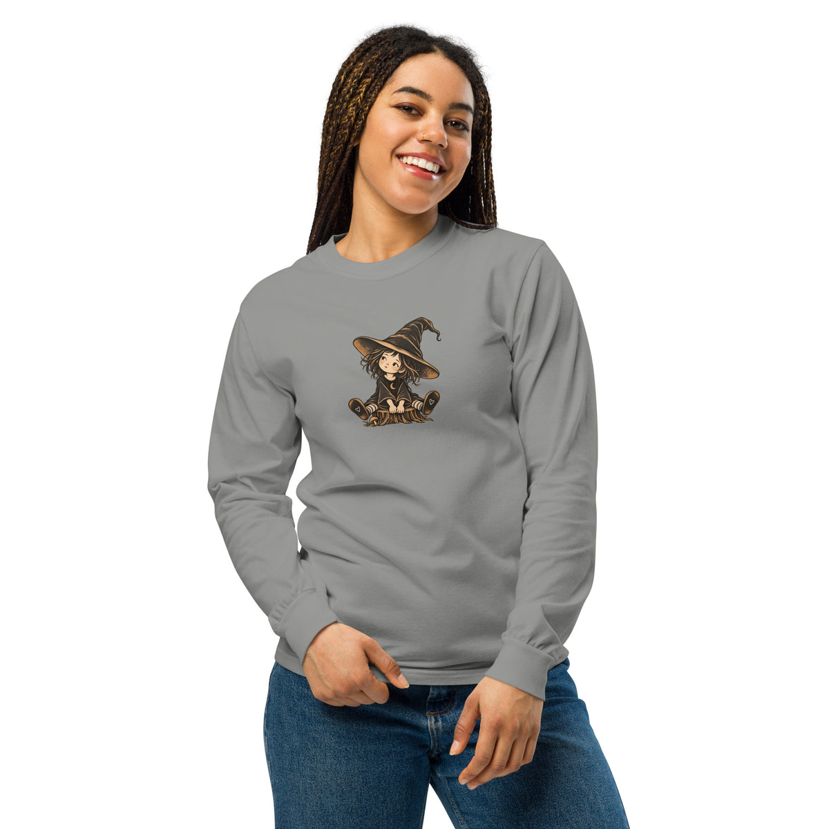 A Little Witchy | Heavy Long Sleeved Comfort Colors® Tee