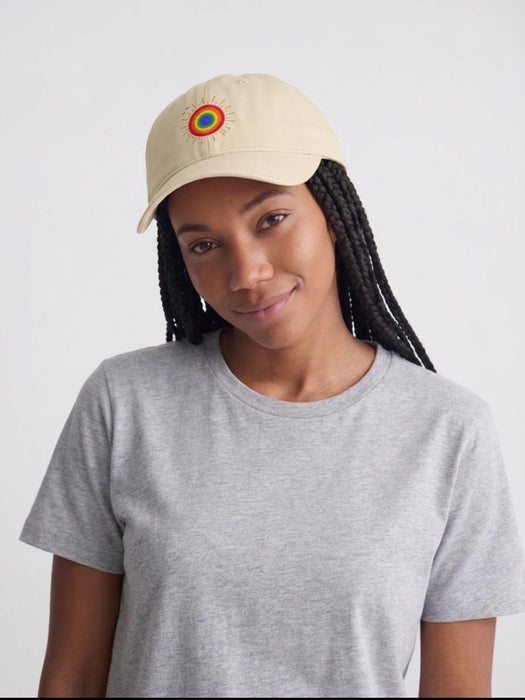 Rainbow Sun | Coastal Washed Cap