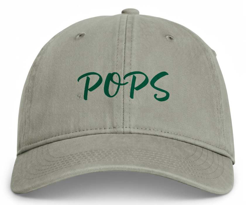 Pops | Coastal Washed Cap