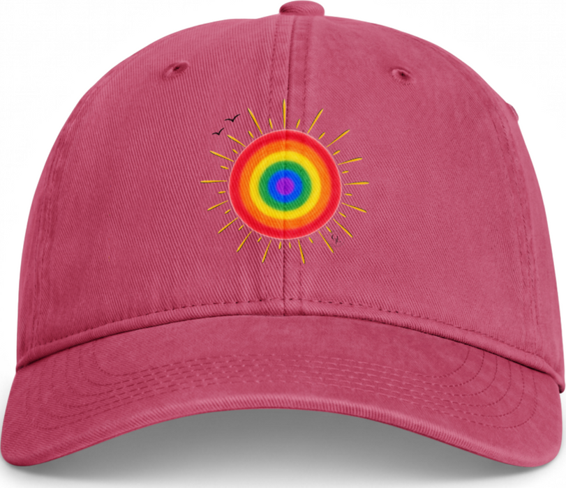Rainbow Sun | Coastal Washed Cap