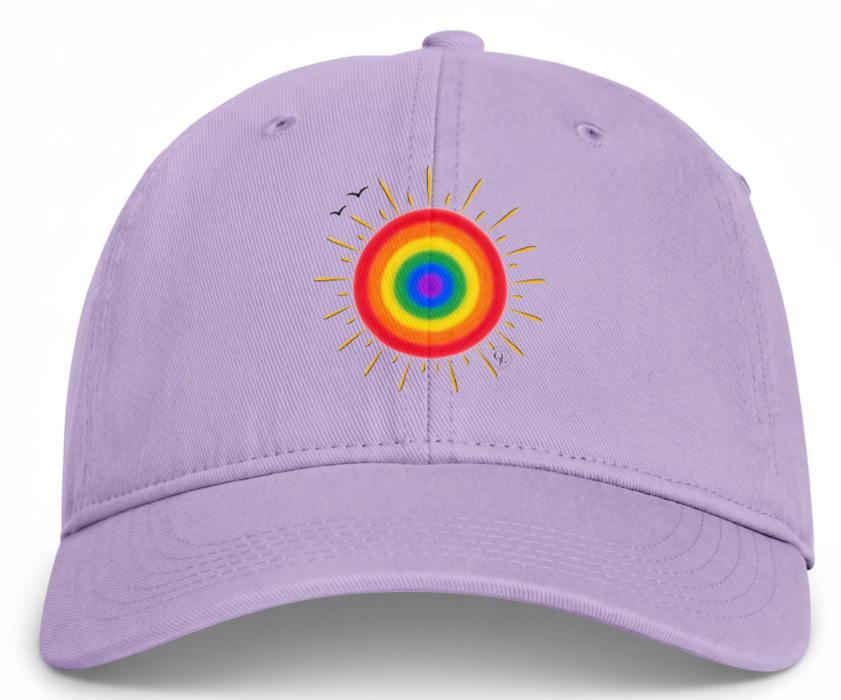 Rainbow Sun | Coastal Washed Cap