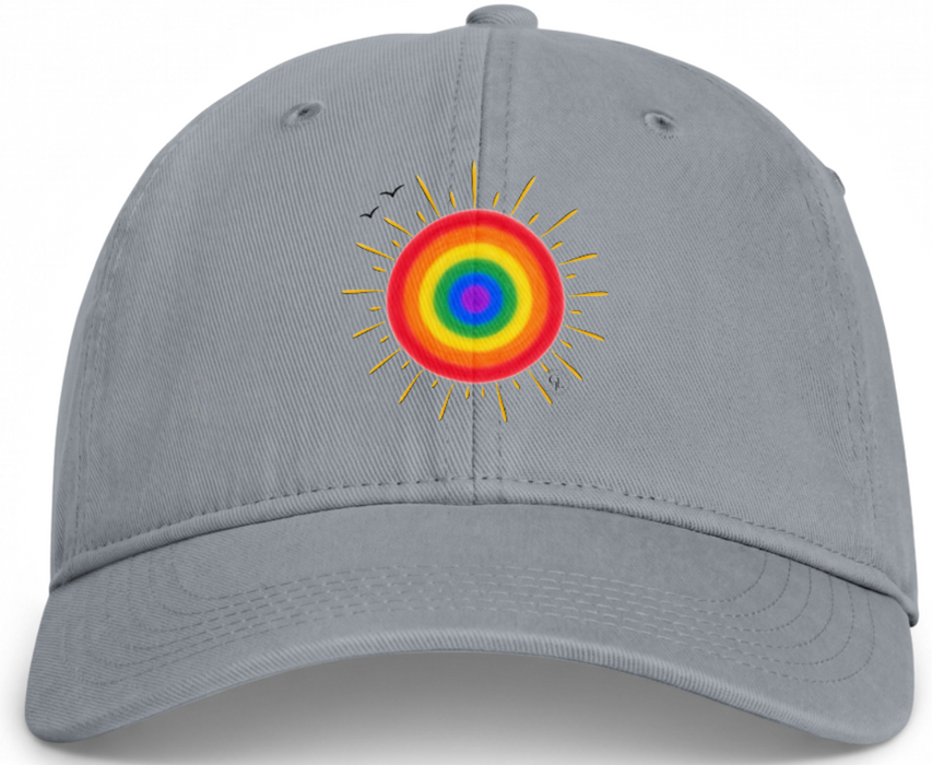 Rainbow Sun | Coastal Washed Cap