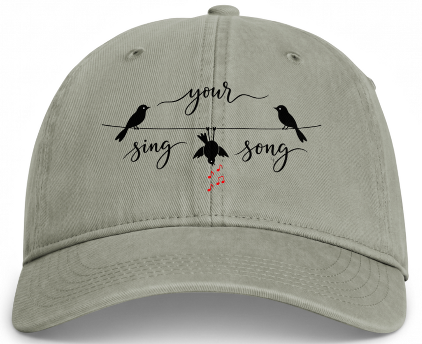 Sing Your Song | Coastal Washed Cap