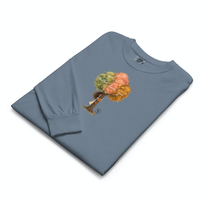 Mother Loves You Graphic Sweatshirt | Comfort Colors® Heavyweight Cotton Tee