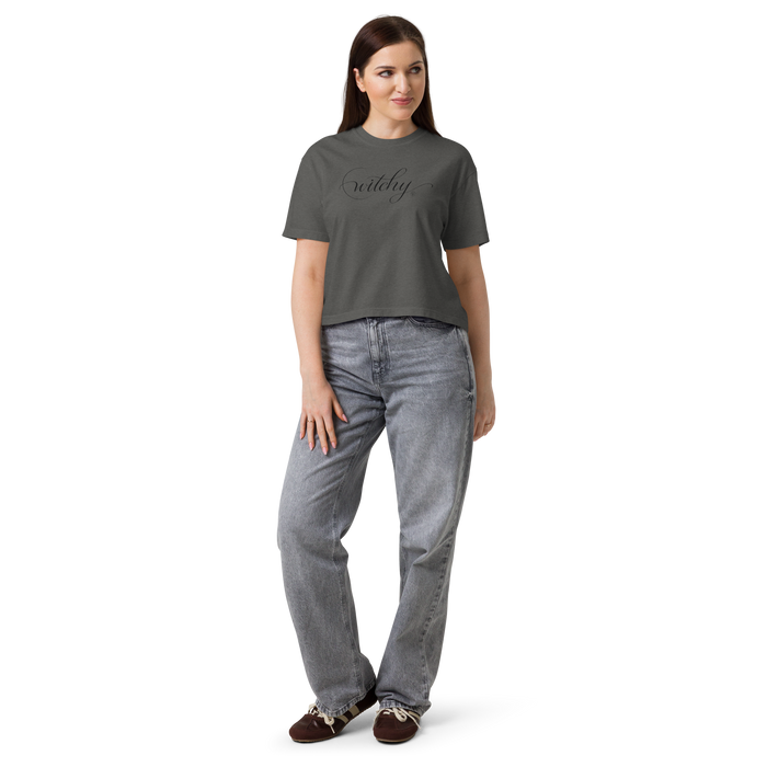 Witchy Graphic T-Shirt | Comfort Colors® Boxy Cotton Tee